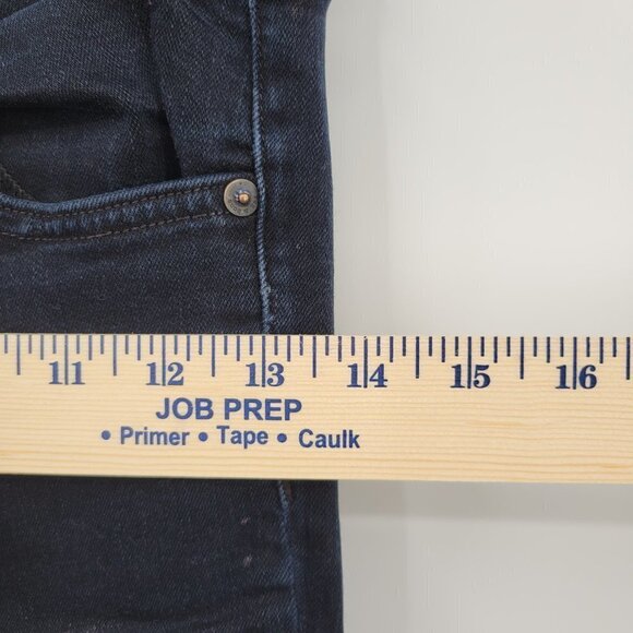 Rag & Bone Women Black Justine 10" High Rise Skinny Frayed Hem Jeans Size 26 - Picture 11 of 14